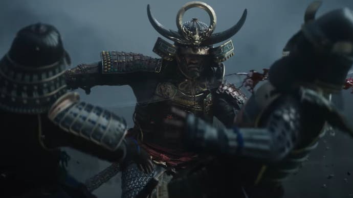 Yasuke fights Assassins Creed Shadows